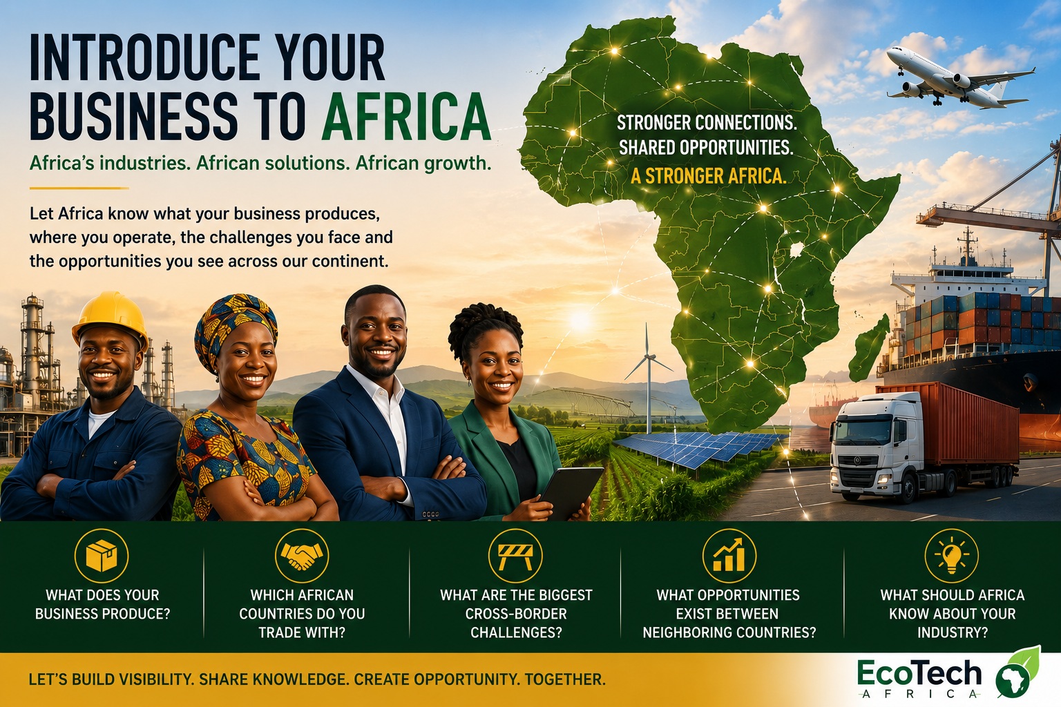 Introduce Your Business to Africa: Why African Industries Should Start Talking to Each Other